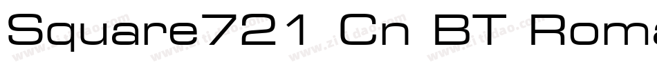 Square721 Cn BT Roman字体转换